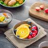 IGRIXLSD Pure Titanium Dinner Plate, Portable Tableware Suitable For Outdoor Camping, Travel Or Home Use(Large) view 3