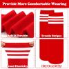 Youth Soccer Socks - Red, Ages 4-6 Boys & Toddlers view 4