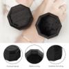 Vacfulliven Velvet Ring Box Engagement Jewelry Box Ring Organizer Essential for Wedding Ceremony (Black) view 3