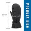 Mealah Winter-Ski-Snow-Gloves Men Women - Waterproof Adult Mittens-Gloves for Cold Weather Skiing Hiking Cycling view 2