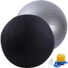 65cm Exercise Ball Chair, Pilates Yoga Ball, Balance Ball Seat, for Sitting Ball Fitness Ball, birthing ball for pregnancy ball, stability ball, Foldable Sitting Balls Fabric Cover(Dark gray) view 1