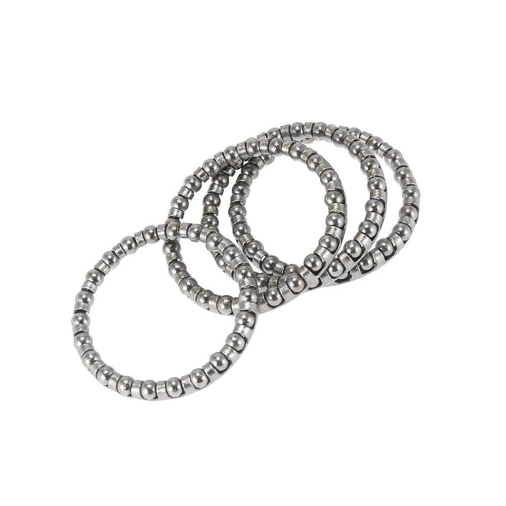A ABSOPRO 4 Pcs 4mm x 22 Ball Bearings Cages Crank Bearings Wheel Bearing Retainer for Bicycle Item Replacement