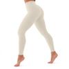 CHARMKING High Waisted Leggings for Women Soft Tummy Control Pants Non See Through Workout Yoga Pants for Running Reg & Plus Size(Beige,Small-Medium) view 1