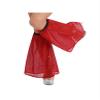 Winnrchan Women's 70S Disco Boot Covers 80s Sparkly Sequin Leg Warmers Costume Accessories for Party Rave Dance Red One Size view 4