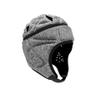 Soft Shell Protective Headgear 7 V 7 Rugby Headguards Padding Padded Helmet Goalkeeper Adjustable Soccer Goalie Helmet Support Rugby Flag Football Helmet for Children (Grey,One Size) view 1