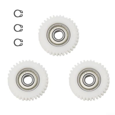 3 Pcs 36T Electric Bike Wheel Hub Motor Planetary Gears With Bearing For Bafang Motor Ebike Nylon Gear Set