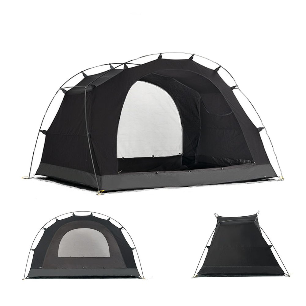 3F UL GEAR 1 Person Outdoor Ultralight Camping Self-supporting Kangaroo Tent TC Cotton Fabric Waterproof and Moisture-proof Tents for Camping, Hiking, Backpacking Four-season Application (Single tent)