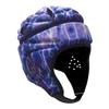 Soft Shell Protective Headgear 7 V 7 Rugby Headguards Padding Padded Helmet Goalkeeper Adjustable Soccer Goalie Helmet Support Rugby Flag Football Helmet for Children (Lightning,One Size) view 1