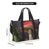 Travel Duffel Bags Personal Item Bag Carry on Luggage Bag Training Handbag Lightweight Waterproof Sports Gym Bag Mushroom Weekender Bag for Women Men view 2
