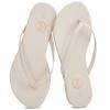 Trary Flip Flops for Women, Flats Sandals for Women 2026, Vegan Leather Summer Beach Essentials Slides Leopard Size 7 view 1