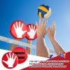 Relaxgiant 4 Pads Volleyball Blocking Pad Volleyball Setter Training Equipment Red Round Training Aid Player for Hitting and Blocking Mimics Hand Hitting Trainer Protects Blockers Hands view 4