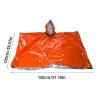 Emergencys Blankets Rain Poncho Hybrid Survival Gear And Equipment | Waterproof Camping Gear Outdoor Blanket For Hiking Traveling, Fishing,Portable Raincoat For Outdoor Activity Camping Hiking view 4