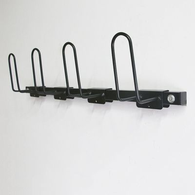 AErosx Boxing Gloves Holders Powder Coated Metal Hanging Hooks for Gloves, Wall Mounted Boxing Glove Dryer, Boxing Gloves Storage Display Stand (Black, 29.5 Inch)