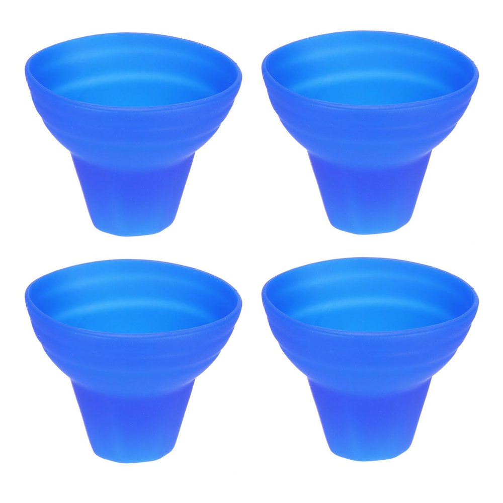 PATIKIL Pickleball Ball Retriever, 4 Pcs Pickleball Upper Suction Cup, Silicone Pickle-Balls Grabber, Anti-Slip Pick Up Pickleballs Hand Grip for Pickleballs Accessories, Blue