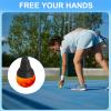 PATIKIL Pickleball Ball Retriever, 4 Pcs Pickleball Upper Suction Cup, Silicone Pickle-Balls Grabber, Anti-Slip Pick Up Pickleballs Hand Grip for Pickleballs Accessories, Blue view 4