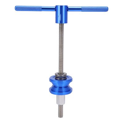 Headset Press In Tool, CNC Knurling Design, with Stainless Steel Screw Rod, Adjustable Wrench, Non Slip Handle for BB Bottom Bracket Installation, Repair Tool Kit