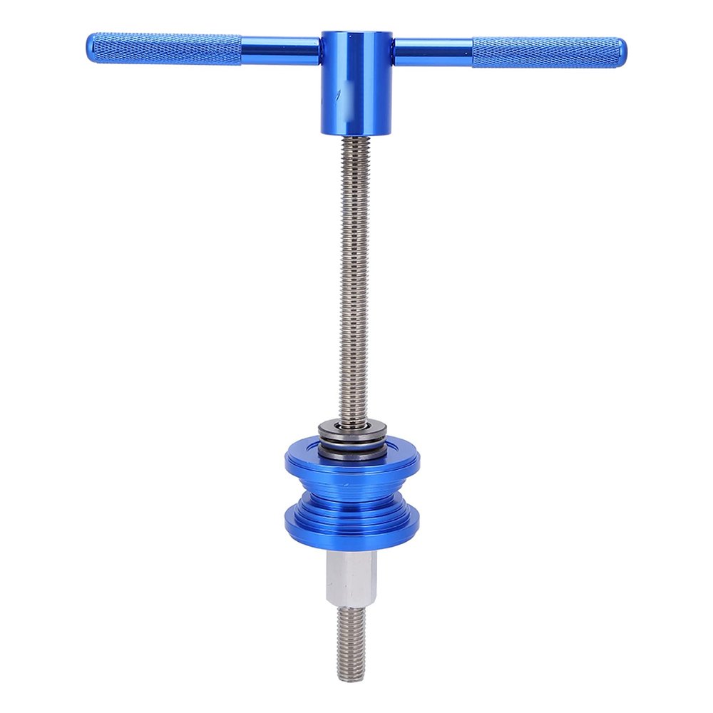 Headset Press In Tool, CNC Knurling Design, with Stainless Steel Screw Rod, Adjustable Wrench, Non Slip Handle for BB Bottom Bracket Installation, Repair Tool Kit