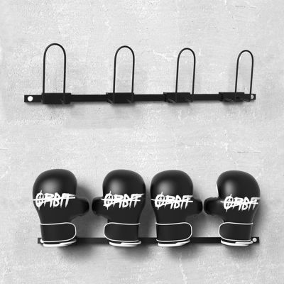 AErosx Boxing Glove Wall Mount Dryer, Boxing Gloves Display Stand Holder, Home Gym Boxing Gloves Organizer Hanging Rack for Storage Kickboxing, Muay Thai, MMA Training Gloves(2-Pcs)