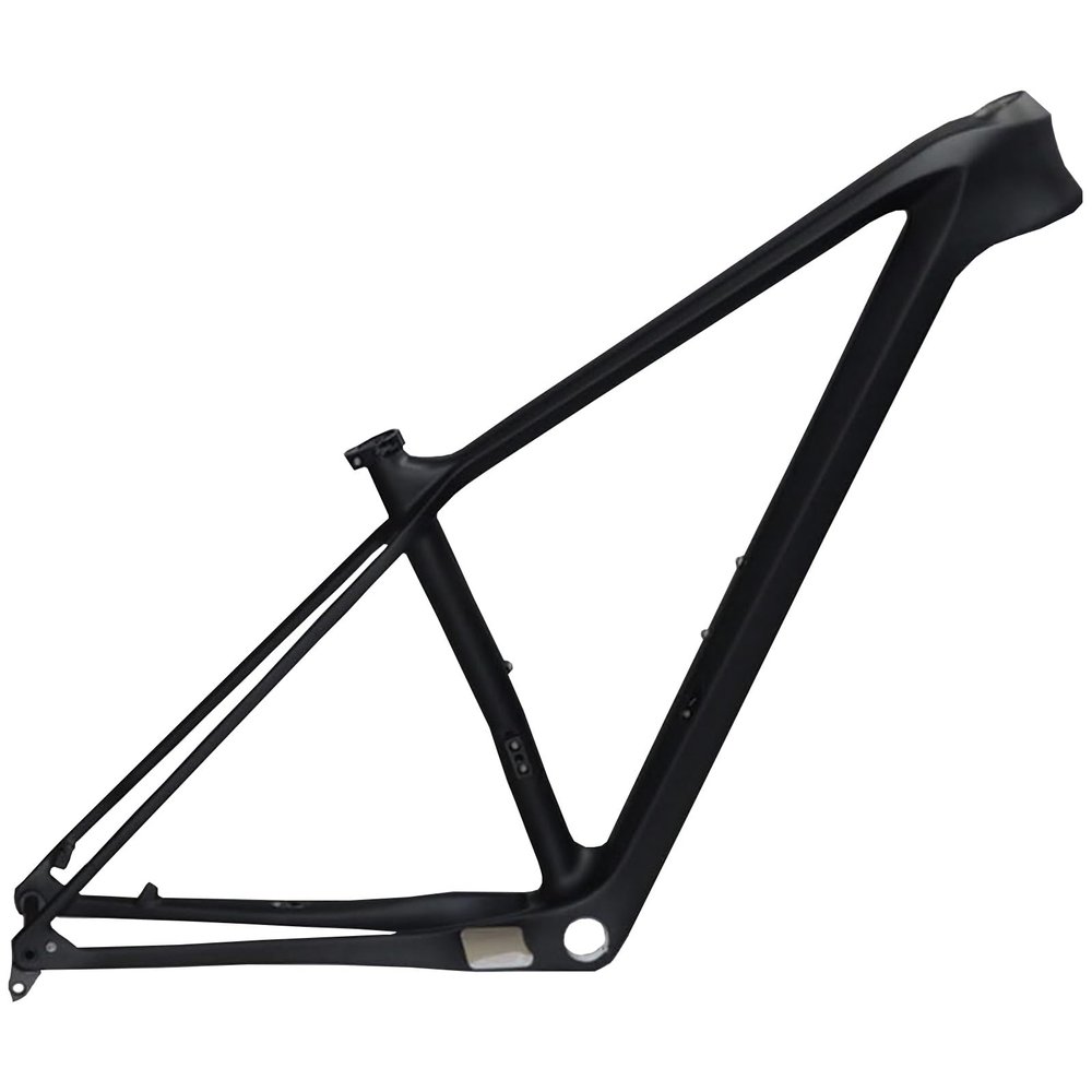 HWEVDHJ 27.5/29er Hardtail Mountain Bike Frame Carbon Bike Frame 15''/19'' XC Disc Brake Internal Routing Frame Thru Axle 12x148mm/ 12x142mm(27.5x15'')