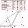 HWEVDHJ 27.5/29er Hardtail Mountain Bike Frame Carbon Bike Frame 15''/19'' XC Disc Brake Internal Routing Frame Thru Axle 12x148mm/ 12x142mm(27.5x15'') view 2