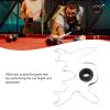 Pool Table Bridge, Billiard Bridge Head, Portable Design for Easy Setup, Height and Position, Acrylic and Rubber Construction, for Home Entertainment, Parties, Casual view 2