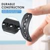 Dunkive 2 Pack Hat Extender, Hat Size Extension Accessories, Made of 3D Printed, Holes Adjustable Cap Half Size Extender, Hats Snap Buckle Replacement for Caps Repairing, Black view 3