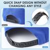 Dunkive 2 Pack Hat Extender, Hat Size Extension Accessories, Made of 3D Printed, Holes Adjustable Cap Half Size Extender, Hats Snap Buckle Replacement for Caps Repairing, Black view 4