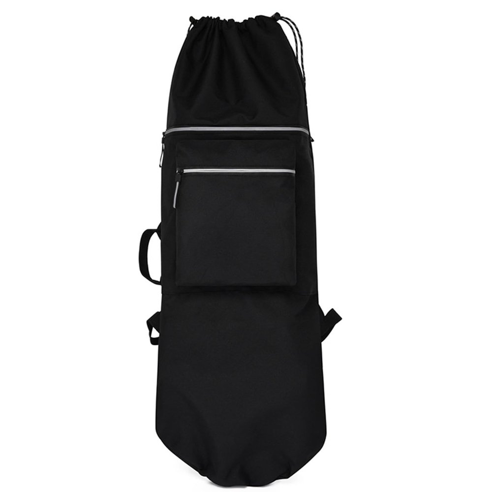 SOUUXIU Skateboard Backpack Water-Resistant Durable Skateboard Carrying Bag with Adjustable Straps Multi-Pocket Skateboard Gear Accessories