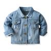 Betadog Girl/Boy Jean Jacket,Stone Washed Soft Denim Outfits 310 Years Big Girls Embroider Denim (Blue, 5-6 Years) view 2