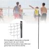 Keenso Portable Volleyball Set, Professional Complete Net System, Easy Setup for Outdoor Beach Backyard, Great for Family and Friends, PE and Iron Material view 2