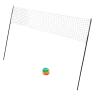 Keenso Portable Volleyball Set, Professional Complete Net System, Easy Setup for Outdoor Beach Backyard, Great for Family and Friends, PE and Iron Material view 4