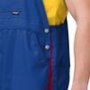 FOCO Men's Denver Nuggets NBA Logo Bib Overalls, Team Stripe view 4