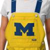 FOCO Michigan Wolverines NCAA Womens Team Stripe Bib Overalls - XXL view 4