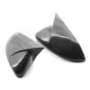 2Pcs Car Door Side Mirror Cover Caps Compatible for VW Golf MK7 G-TI R R Line 2014 2015 2016 2017 2018 2019 5G0857537 view 4