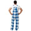 FOCO Duke Blue Devils NCAA Mens Plaid Bib Overalls - XXXL view 2