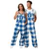 FOCO Duke Blue Devils NCAA Mens Plaid Bib Overalls - XXXL view 3