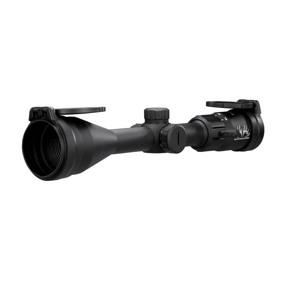 SIG SAUER Buckmasters 3-9x50mm 1" Tube Second Focal Plane/SFP/F2 Durable Shockproof Waterproof Fogproof Black Riflescope, Hellfire Buckmasters BDC Illuminated Reticle, Flip-Back Lens Covers Included