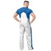FOCO Duke Blue Devils NCAA Mens Big Logo Bib Overalls - L view 2