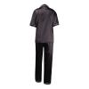 NREALY ropa para Mujer conjuntos bonitos Silk Button Down Pajamas for Women Satin Pajama Set for Women (Black-D,5X-Large) view 2