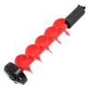 Auger Drill Bit with Thickended Blades, Electric Ice Auger Bit, 8in Dia, 28in Length, Attach to The Electric Drill to Use view 3