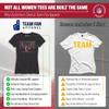 Team Fan Apparel NFL Womens Overtime Blueprint Tag-Less T-Shirt, Ladies Football Tee, Short Sleeve, Soft Cotton, Vintage (Atlanta Falcons - Black, Large) view 2