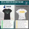 Team Fan Apparel NFL Womens Overtime Blueprint Tag-Less T-Shirt, Ladies Football Tee, Short Sleeve, Soft Cotton, Vintage (Philadelphia Eagles - Black, XX-Large) view 2