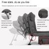 GBPLDMAQ Camping Cot Six-Leg Support, Folding Camping Cot Removable Bed Surface, Camping Cots for Adults Five-Speed Adjustment, Sound Insulation Layer Design view 4