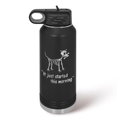 MEDROC Veterinary Medicine Water Bottles - Stainless Steel Laser Etched, Vet Tech Appreciation Week Gifts for Women Men, Vet Med Student Veterinarian Assistant Receptionist Cup Tumbler with Straw Lid