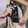 MEDROC Veterinary Medicine Water Bottles - Stainless Steel Laser Etched, Vet Tech Appreciation Week Gifts for Women Men, Vet Med Student Veterinarian Assistant Receptionist Cup Tumbler with Straw Lid view 2
