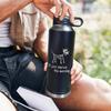 MEDROC Veterinary Medicine Water Bottles - Stainless Steel Laser Etched, Vet Tech Appreciation Week Gifts for Women Men, Vet Med Student Veterinarian Assistant Receptionist Cup Tumbler with Straw Lid view 3