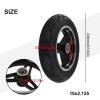 10 Inch Electric Scooter 10x2.125 Solid Tyre With Wheel Hub Assembly Whole Wheel Replacement (12mm) view 2