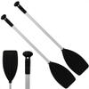 Five Oceans Canoe Paddle - 2-Pack Boat Paddle Collapsible Paddle, Canoe Oars Extends from 3.25 Ft. (39-inch) to 5 Ft. 60-inch - Aluminum Shaft, Round Grip - FO4720-M2 view 1