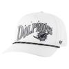 47 Men's White Miami Dolphins Wave Speckle Hitch Rope Adjustable Hat view 1
