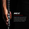Golf Pride MCC Golf Club Grip - All-Weather Hybrid Grip - Brushed Cotton Cord & Pebbled Texture - Moisture-Wicking Technology - Midsize - Black/Gold - 3 Pack view 2